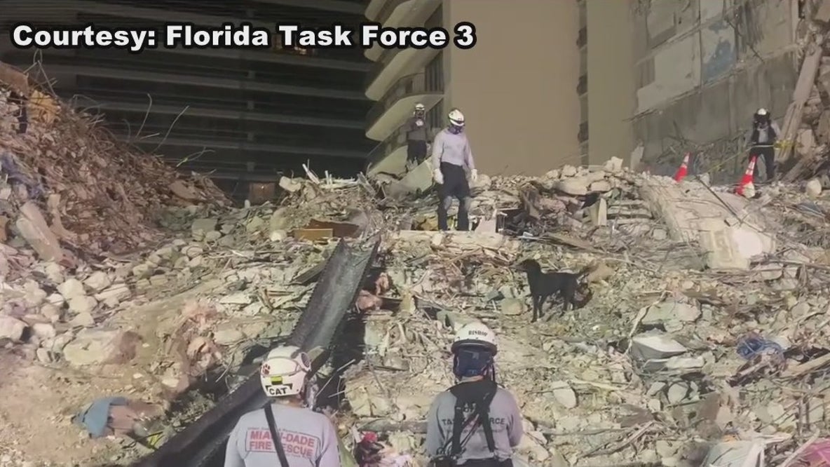 Florida Task Force 3 deployed to condo collapse